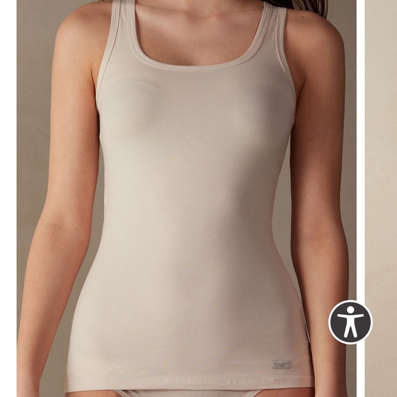 Intimissimi Cotton Tank Top - Picture 1 of 4